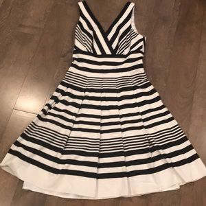 WHBM Knee length pleated dress